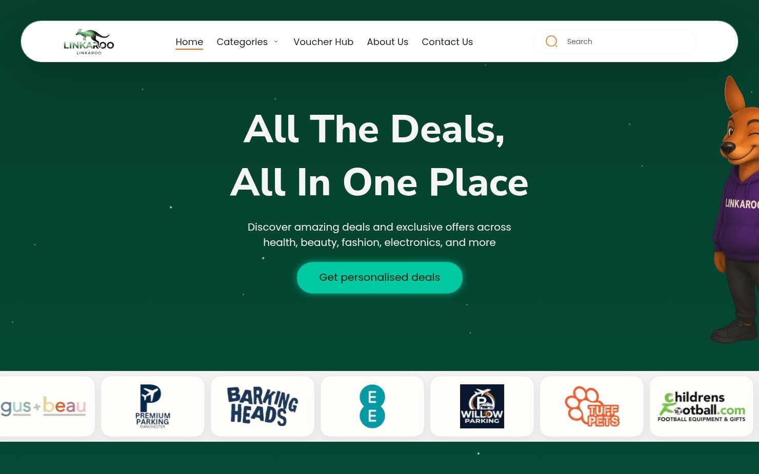 Portfolio visual for Linkaroo